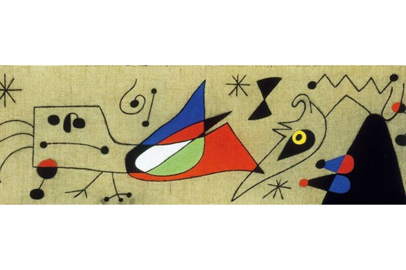 Clementoni Puzzle - Miró: Nő és madár az éjszakában 1000 darabos - 1. Kép