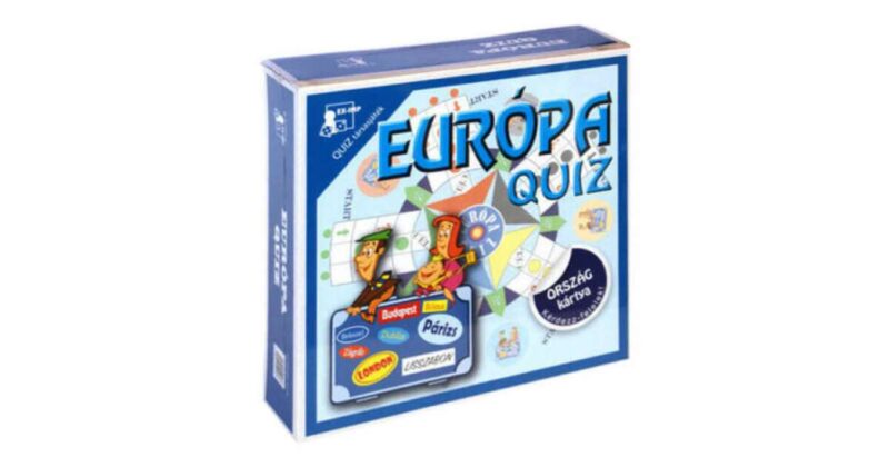 Európa Quiz társasjáték - 1. Kép