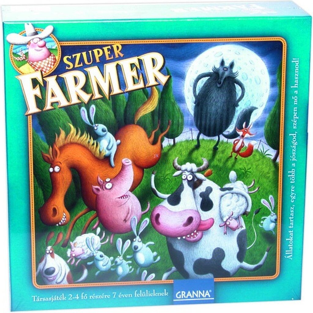 Granna: Szuper farmer extra társasjáték - 1. Kép