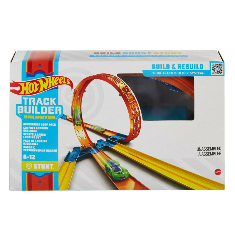 Hot Wheels Track Builder: Állítható hurok kiegészítő szett