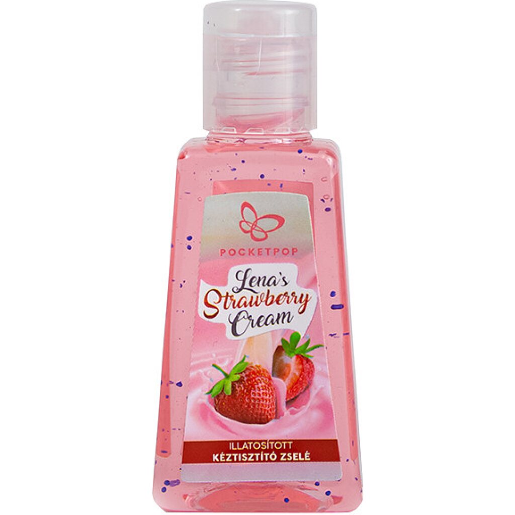 Kézfertőtlenítő zselé strawberry cream - 1. Kép