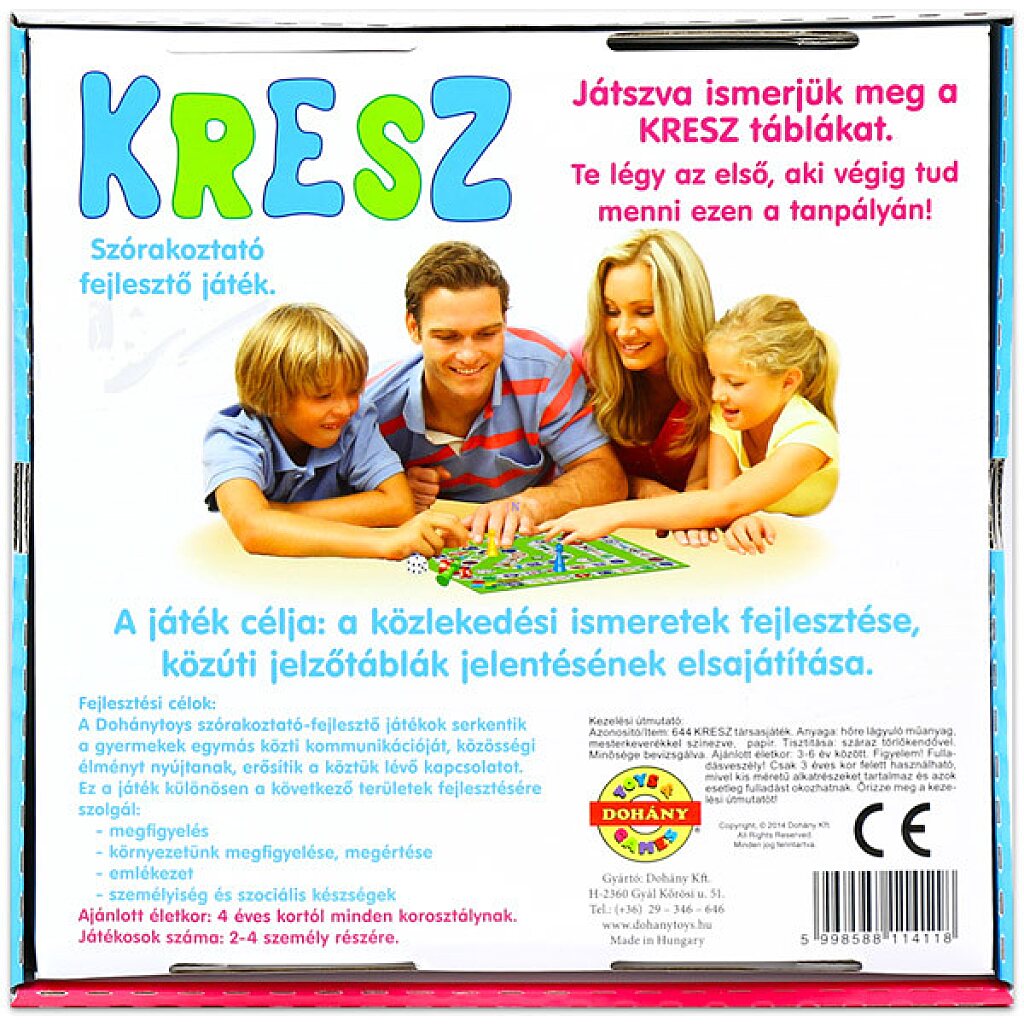 Kresz társasjáték - 2. Kép