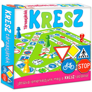 Kresz társasjáték - 1. Kép