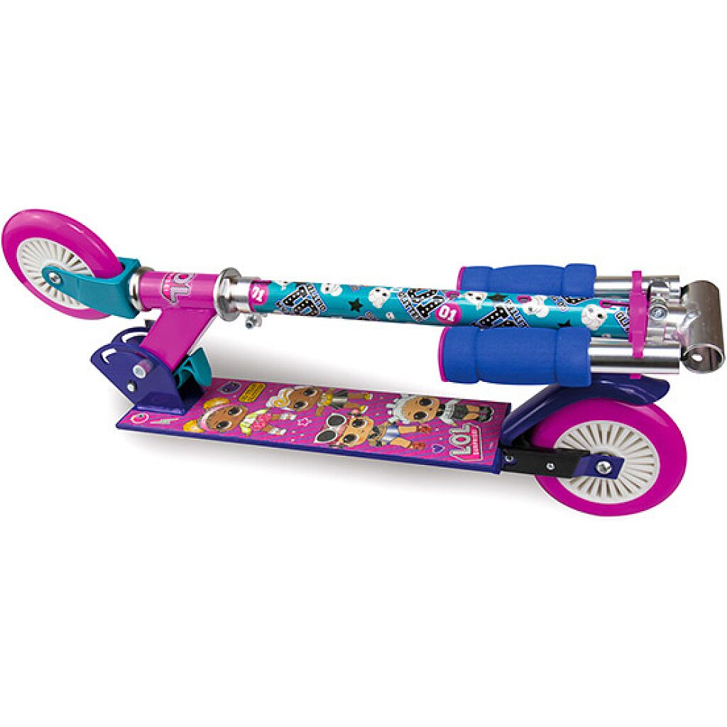 L.O.L Surprise: összecsukható roller - rózsaszín-kék - 2. Kép
