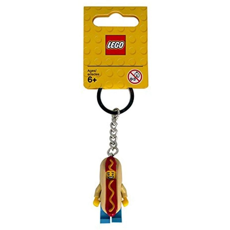 LEGO® Classic Hot Dog Fiú világító kulcstartó - 1. Kép