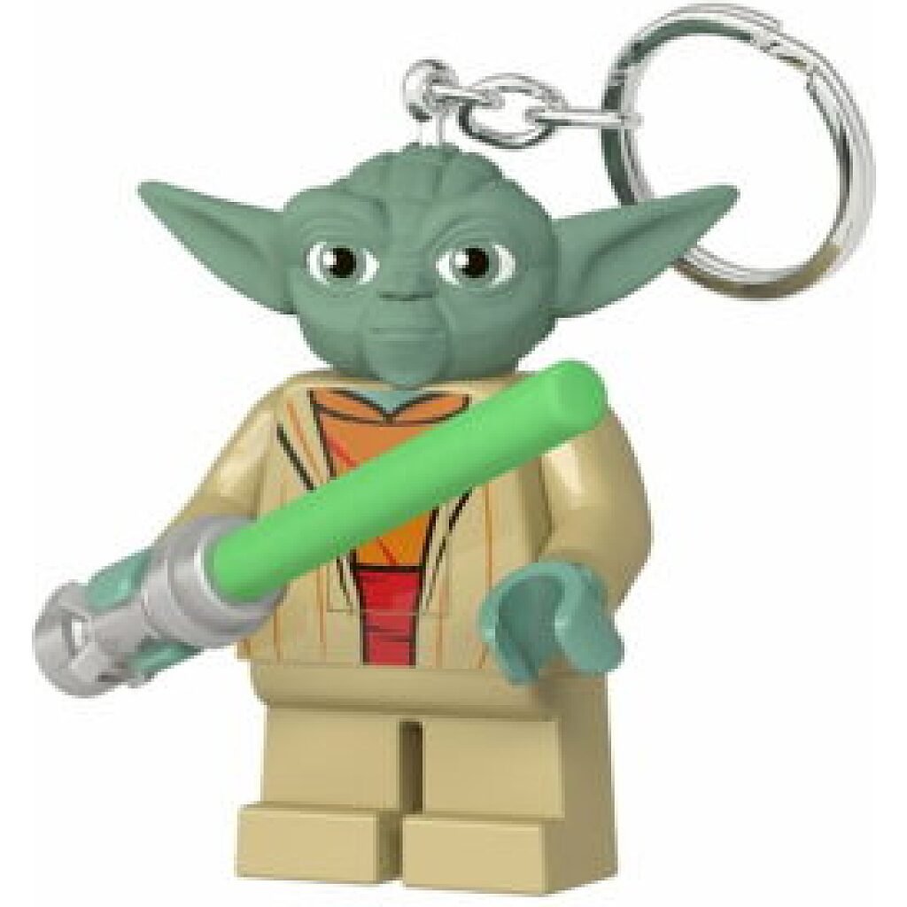 LEGO® SW Yoda fénykarddal világító kulcstartó - 1. Kép