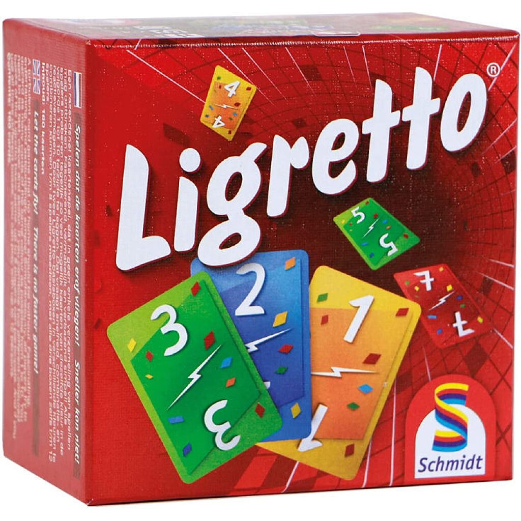 Ligretto társasjáték - piros kiadás - 1. Kép