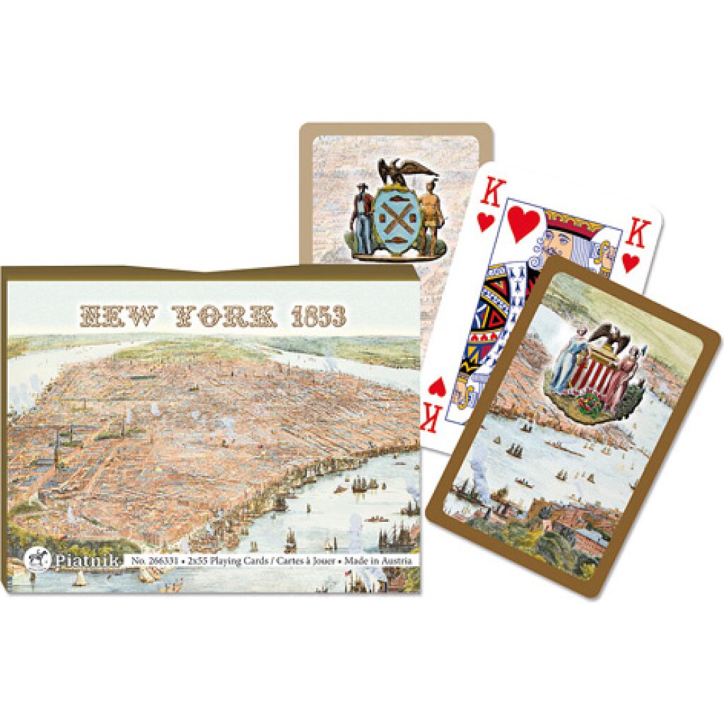 New York térképe 1853-ban 2x55 - 1. Kép