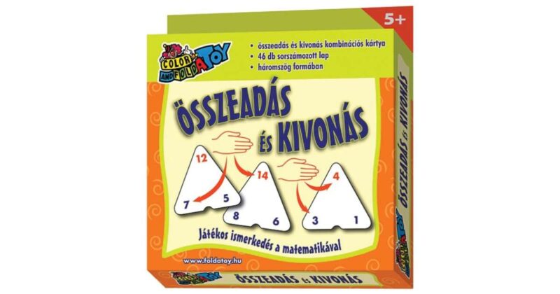 Összeadás és kivonás kombinációs kártya - 1. Kép