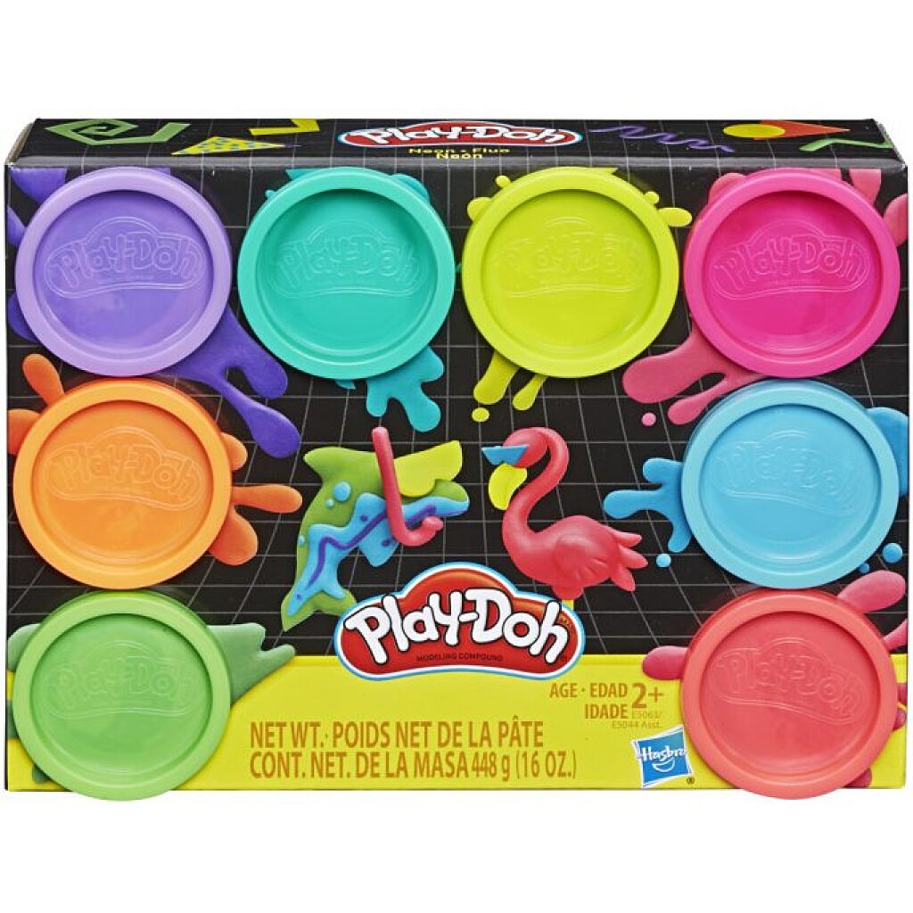 Play-Doh: Szuper színek 8 db-os gyurm - 1. Kép