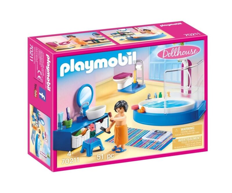 Playmobil Fürdőszoba káddal 70211 - 1. Kép