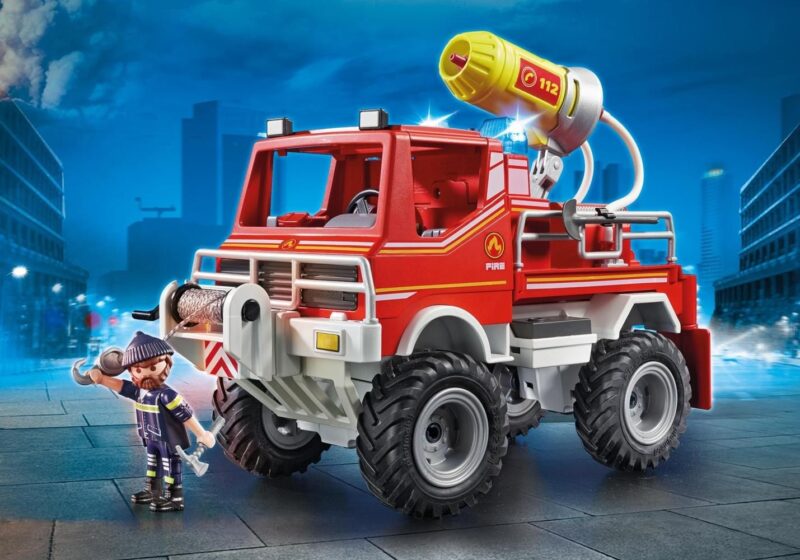 Playmobil tűzoltóautó kábeldobbal 9466 - 3. Kép