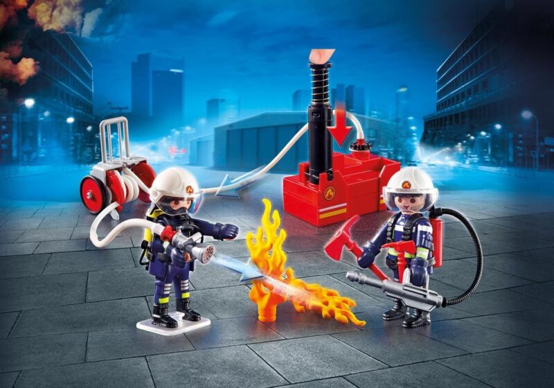 Playmobil tűzoltók vízpumpával 9468 - 3. Kép