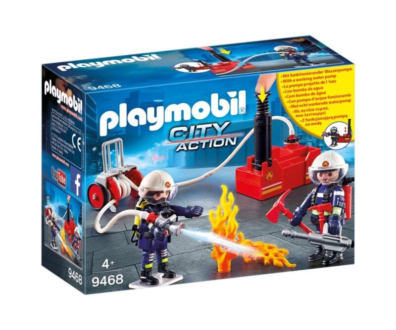 Playmobil tűzoltók vízpumpával 9468 - 1. Kép