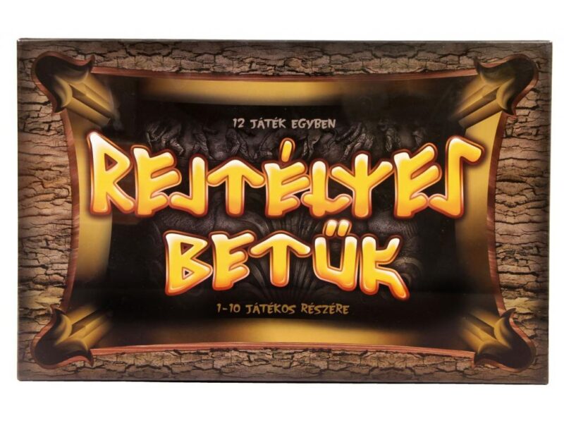 Rejtélyes betűk társasjáték - 1. Kép