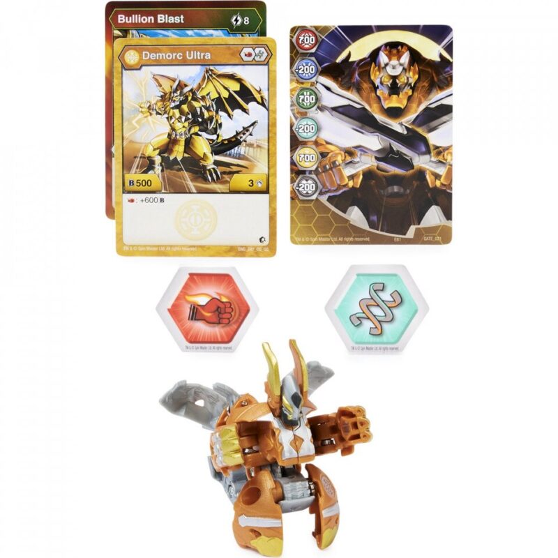 Bakugan S3 Geogan labda (Geogan Rising): Aurelus Demorc Ultra (20132919) - Image 2