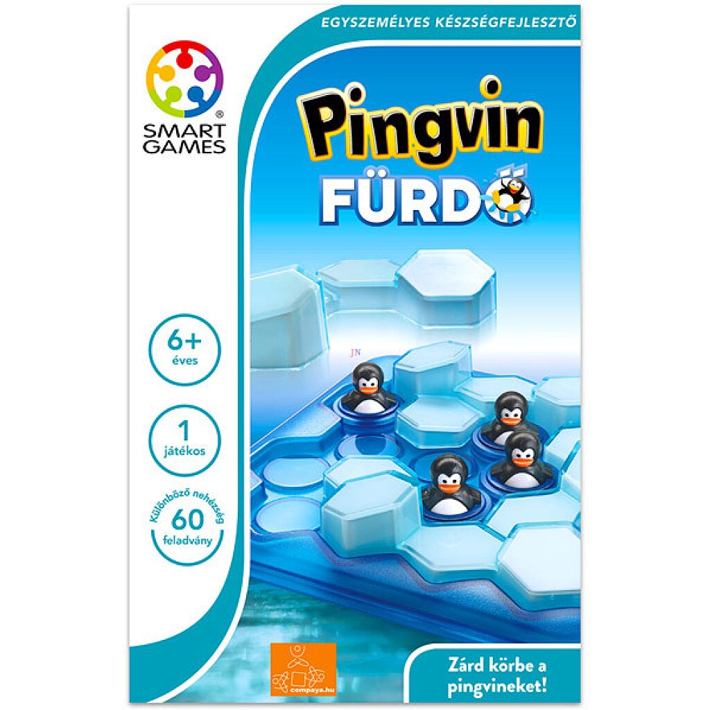 Smart Games: Pingvin fürdő logikai játék - társasjáték - 1. Kép