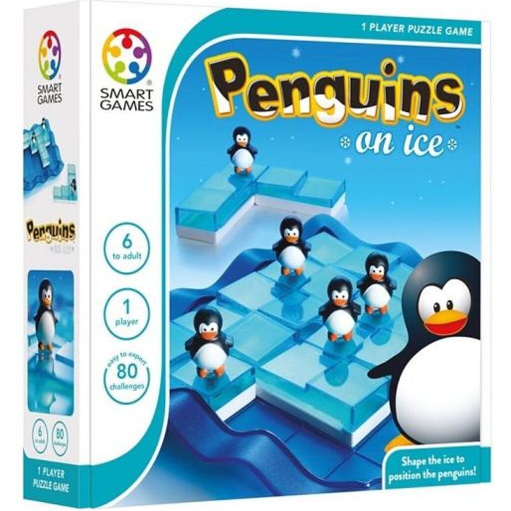 Smart Games: Pingvincsúszda logikai játék - társasjáték - 1. Kép
