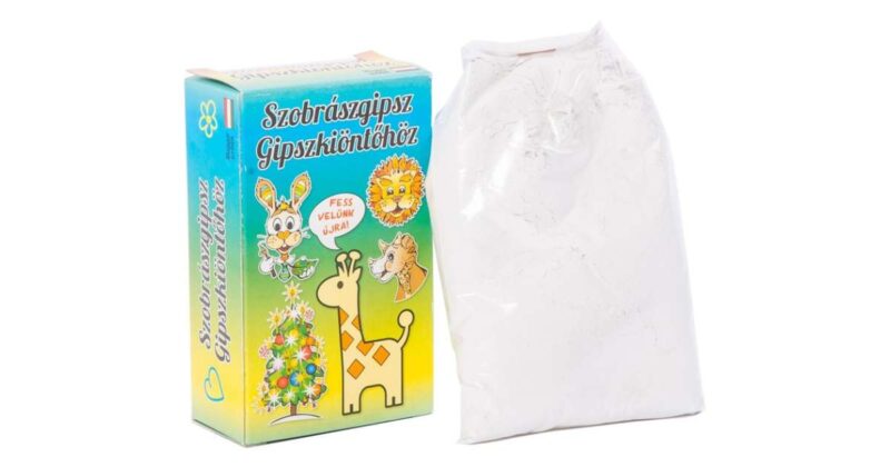 Szobrász gipsz gipszkiöntő készletekhez 250 g - 1. Kép