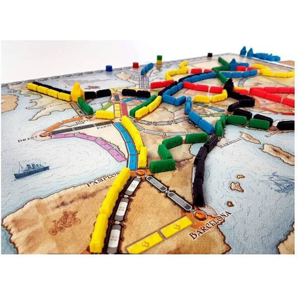 Ticket to Ride Europe - vasúti társasjáték - 2. Kép