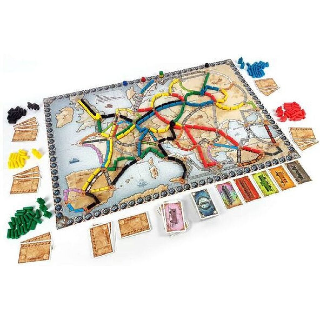 Ticket to Ride Europe - vasúti társasjáték - 3. Kép