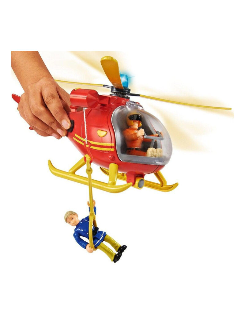 Tűzoltó Sam Wallaby helikopter Thomas figurával - 3. Kép