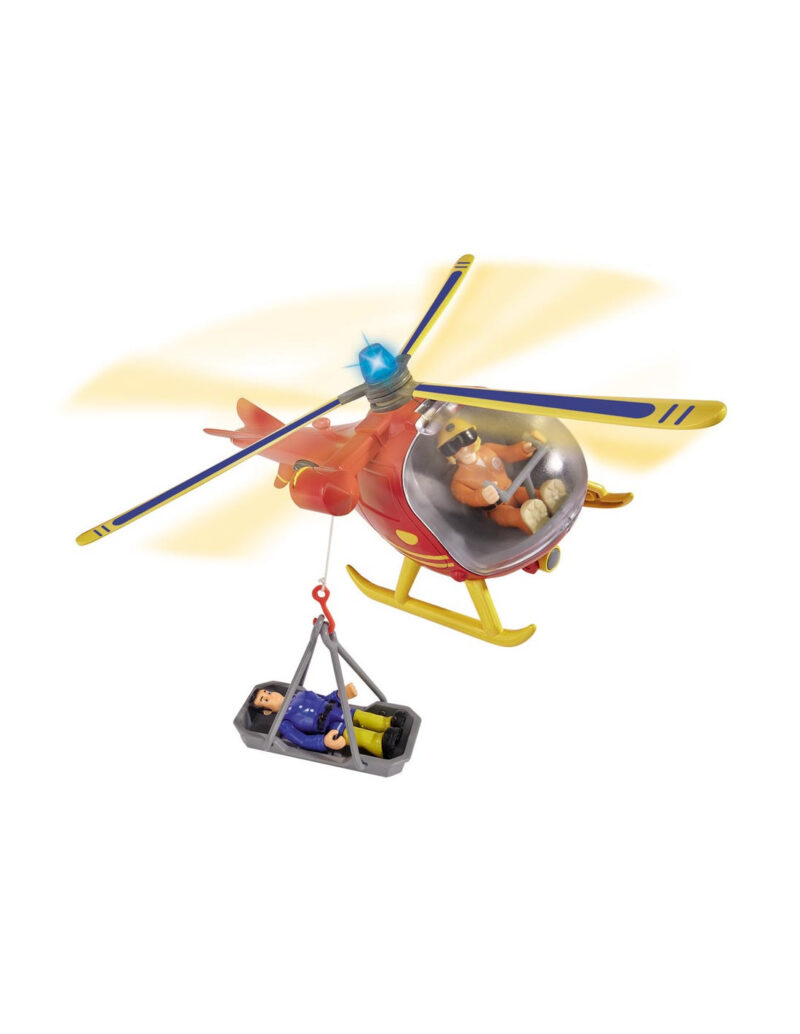 Tűzoltó Sam Wallaby helikopter Thomas figurával - 4. Kép