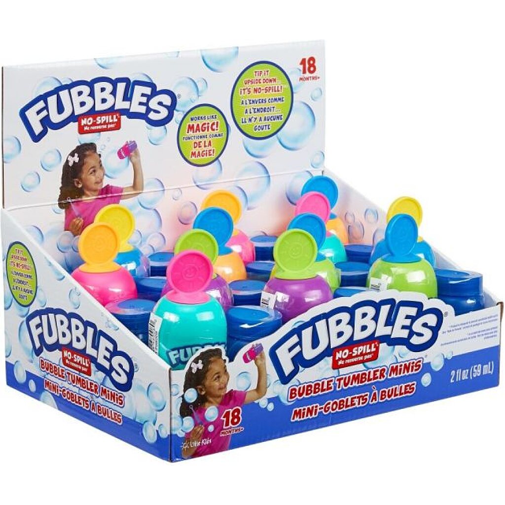 Fubbles Cseppmentes mini buborékfújó 59 ml (6 féle) - 6. Kép