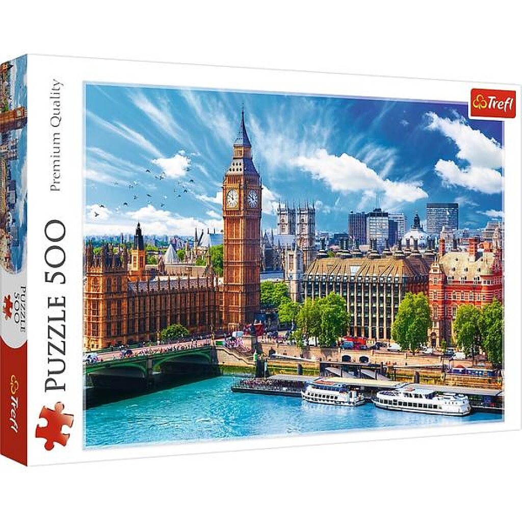 Puzzle 500 Db - Napos Idő Londonban - 1. Kép