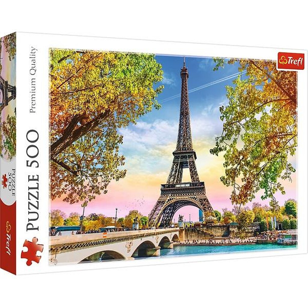 Puzzle 500 Db - Romantikus Párizs - 1. Kép