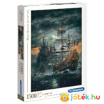 1500 darabos A kalózhajó kirakó (The Pirate Ship Puzzle) - Clementoni 31682