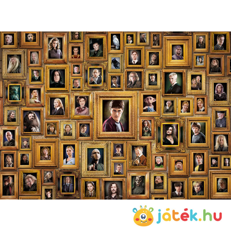 1000 darabos Harry Potter Impossible Puzzle képe - Clementoni lehetetlen kirakó 61881