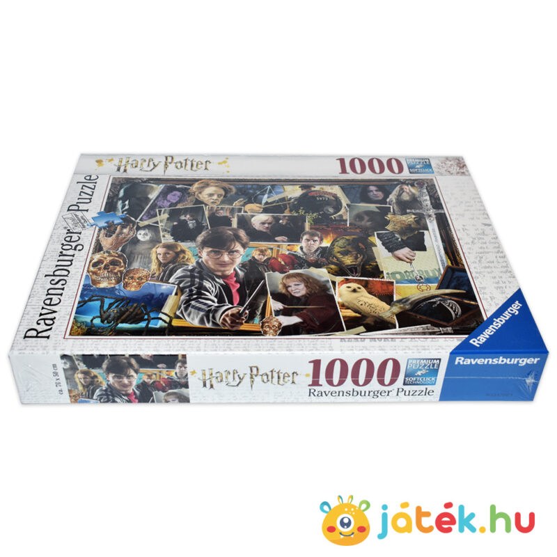 1000 darabos Harry Potter vs Voldemort puzzle doboza fektetve - Ravensburger 151707