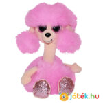 Ty Beanie Boos: Camilla, a rózsaszin, hosszú nyakú plüss pudli (15 cm)