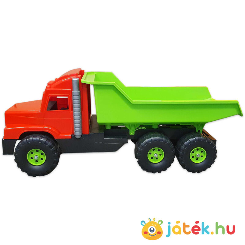 D-Toys: óriás dömper, piros-zöld - 80 cm.