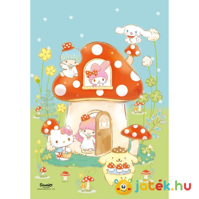 Hello Kitty puzzle 3. képe - 3x48 darabos - Clementoni SuperColor 25246