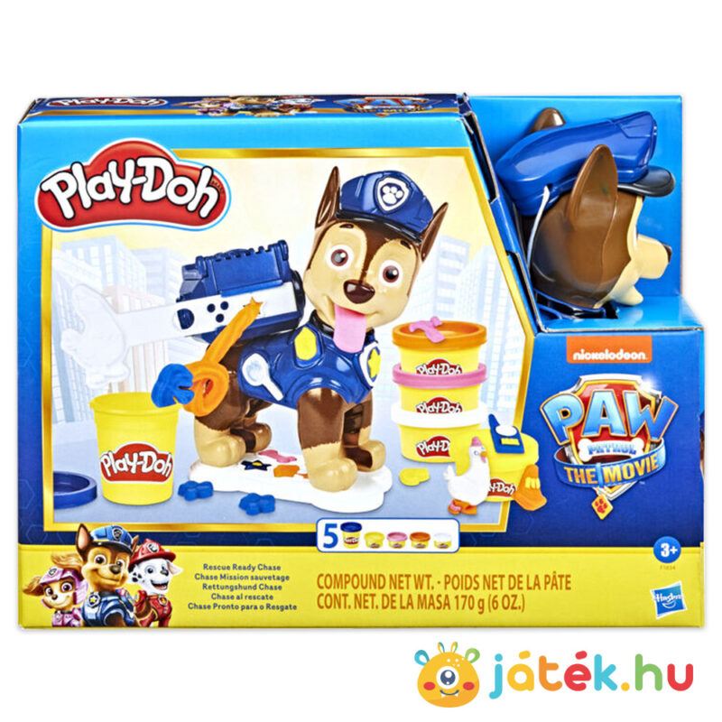 Play-Doh: Chase mentésére készen gyurma készlet doboza