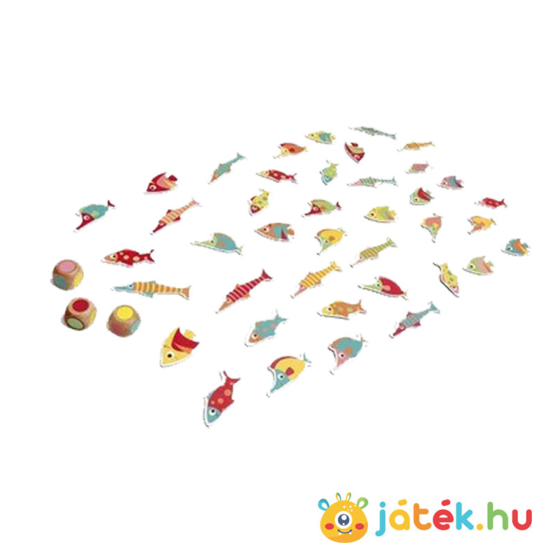 Találd meg a halat színpárosító társasjáték tartalma gyerekeknek - Scratch Europe