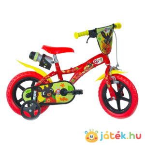 Bing: piros gyermek kerékpár 12-es méretben