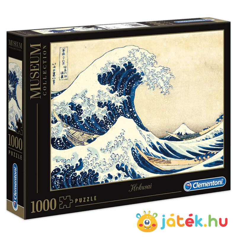 Kacusika Hokuszai: A nagy hullám puzzle - 1000 db - Clementoni Museum Collection 39378