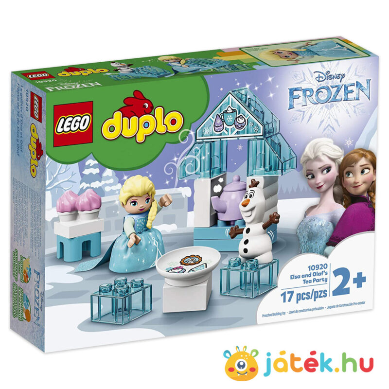 Lego Duplo 10920: Jégvarázs, Elza és Olaf tea partija doboza hátulról