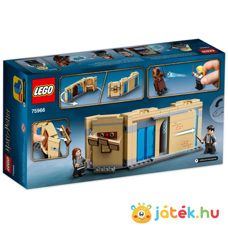 Lego Harry Potter 75966: Roxfort, a szükség szobája doboza hátulról