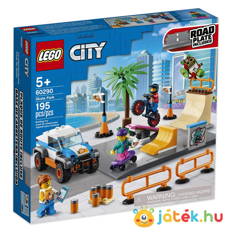 Lego City 60290: Gördeszkapark