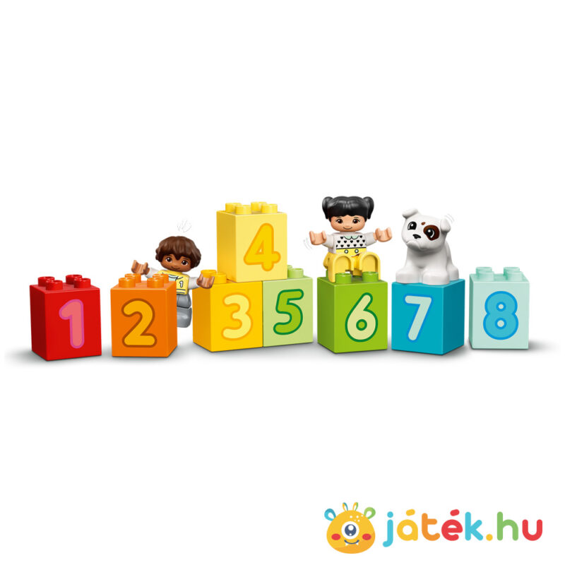 Lego Duplo 10954: Számvonat, tanulj meg számolni szett kockák és figurák
