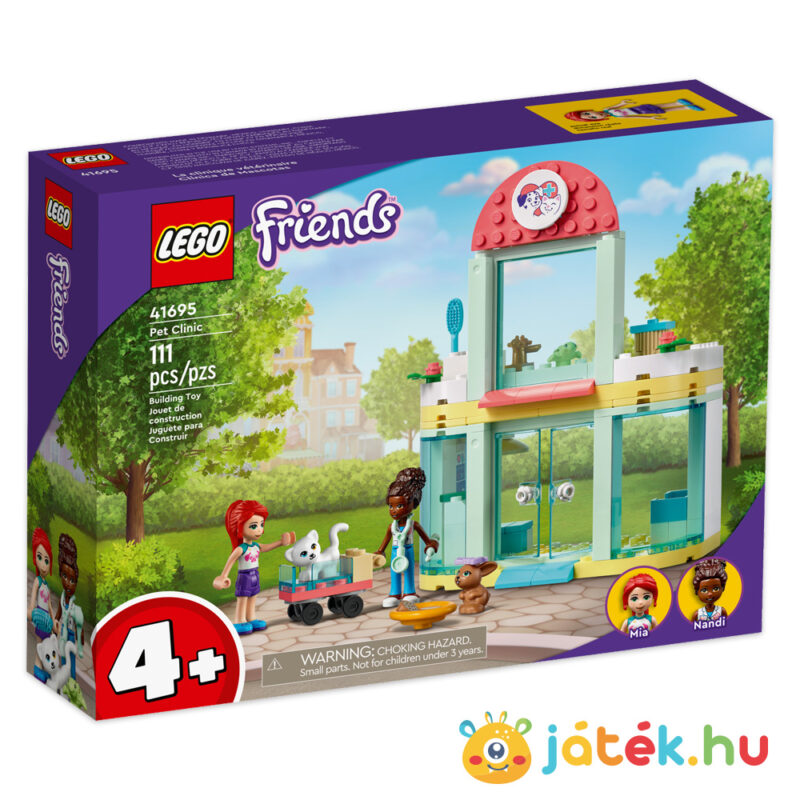 Lego Friends 41695: Állatkorház