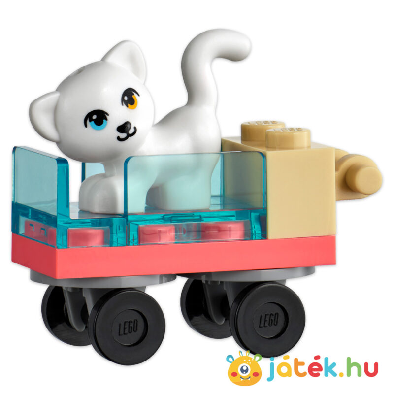 Lego Friends 41695: Állatkorház, cica a kocsin