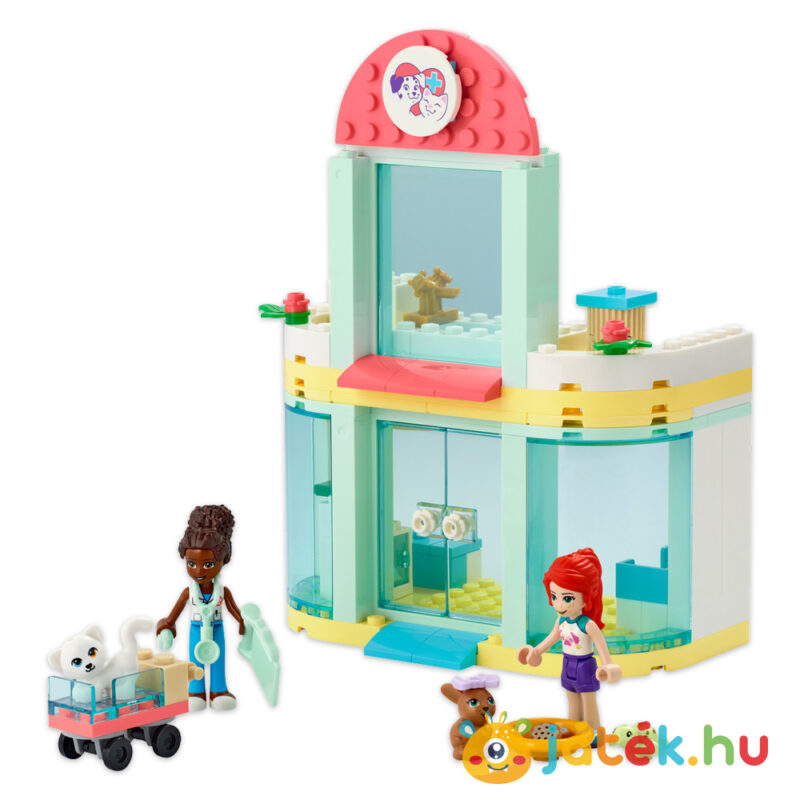 Lego Friends 41695: Állatkorház megépítve