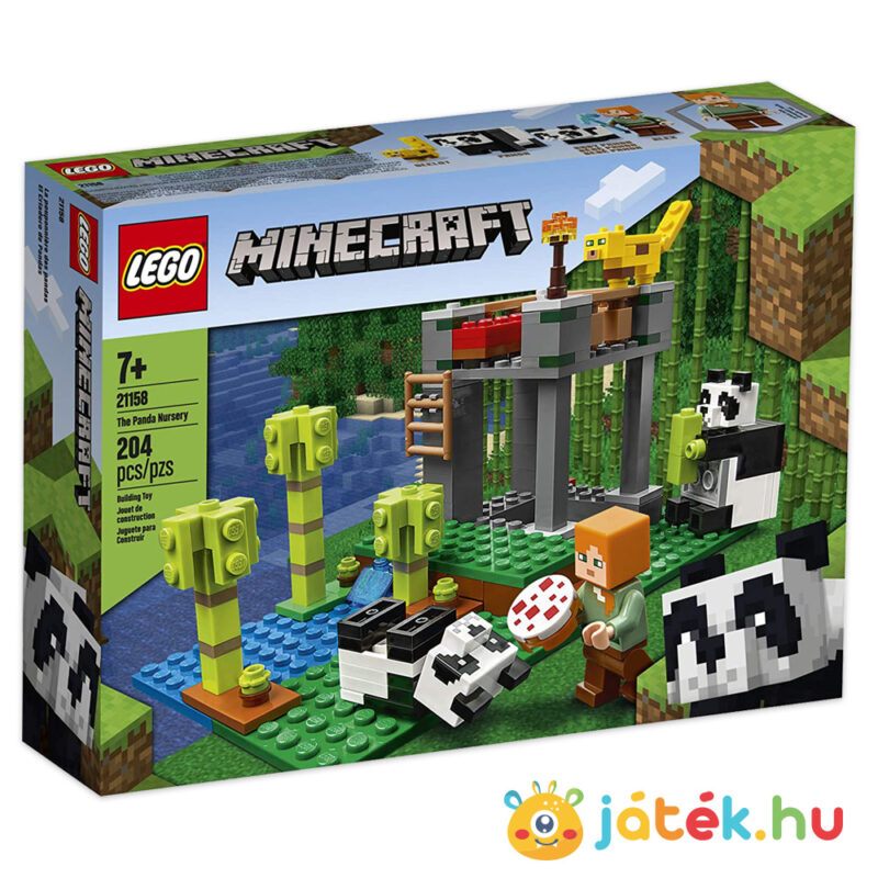 Lego Minecraft 21158: Pandabölcsőde