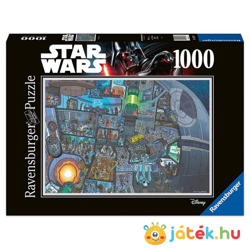 1000 db-os Star Wars puzzle, Hol van Vuki? - Ravensburger 13976