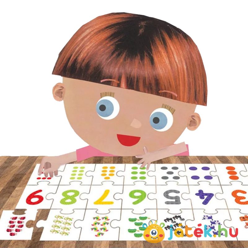 Headu: Számok logikai fejlesztő puzzle és illesztőjáték - játék közben